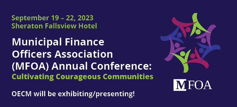 Municipal Finance Officers Association (MFOA) Annual Conference - OECM